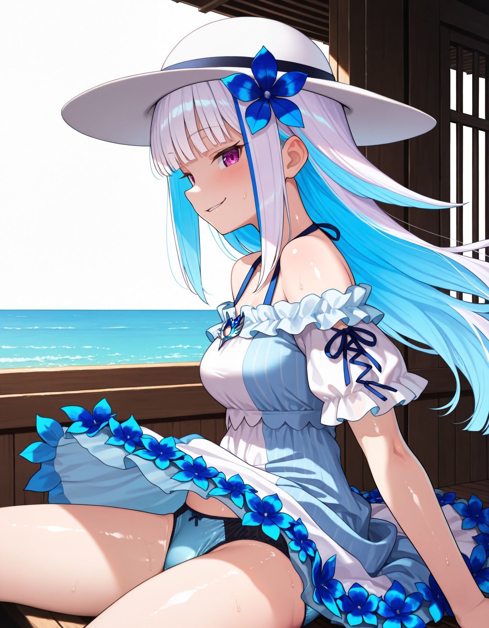 リゼ・ヘル〇スタのパンチラ サンプル画像3