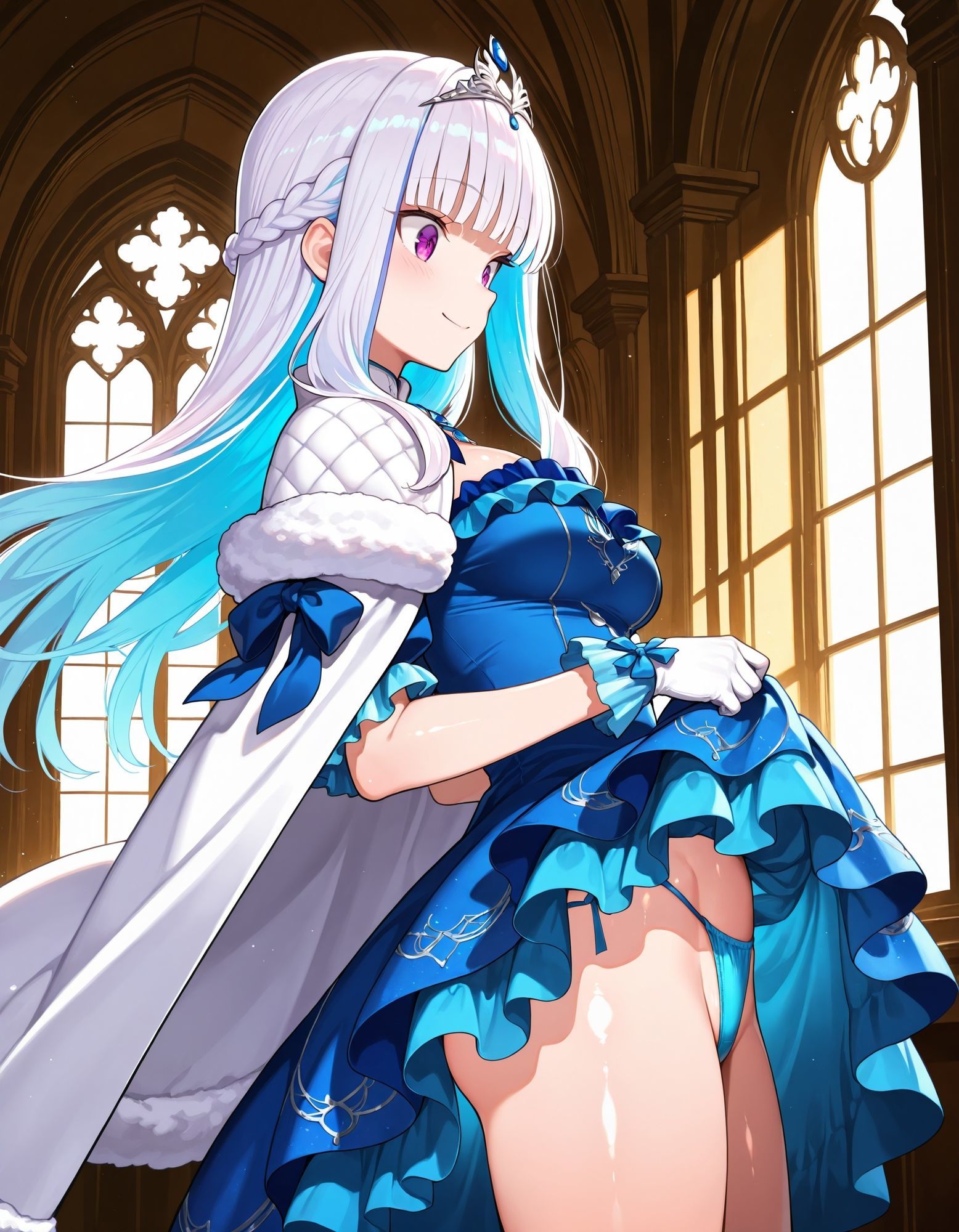 リゼ・ヘル〇スタのパンチラ サンプル画像4