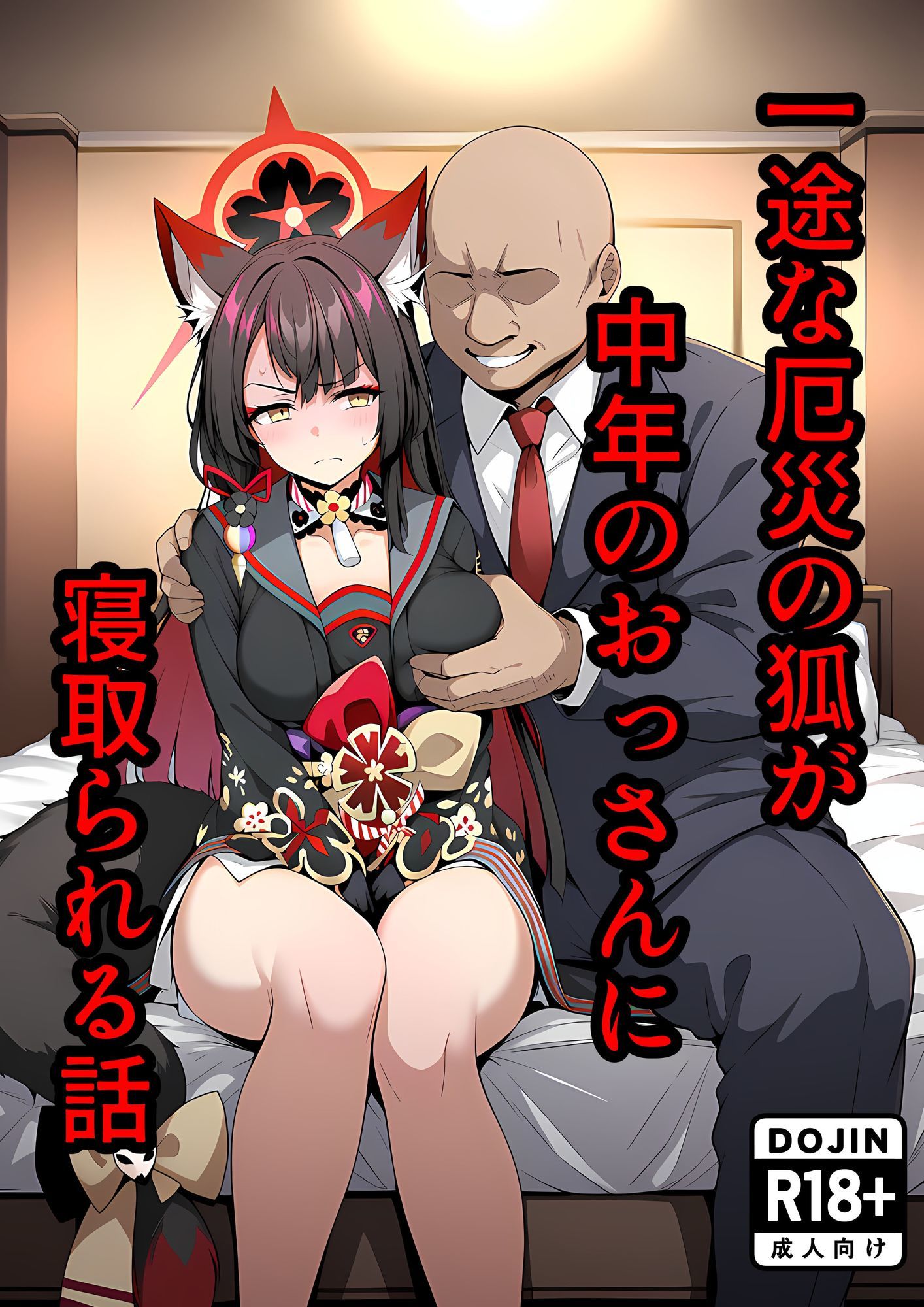 一途な厄災の狐がおっさんに寝取られる話 サンプル画像10