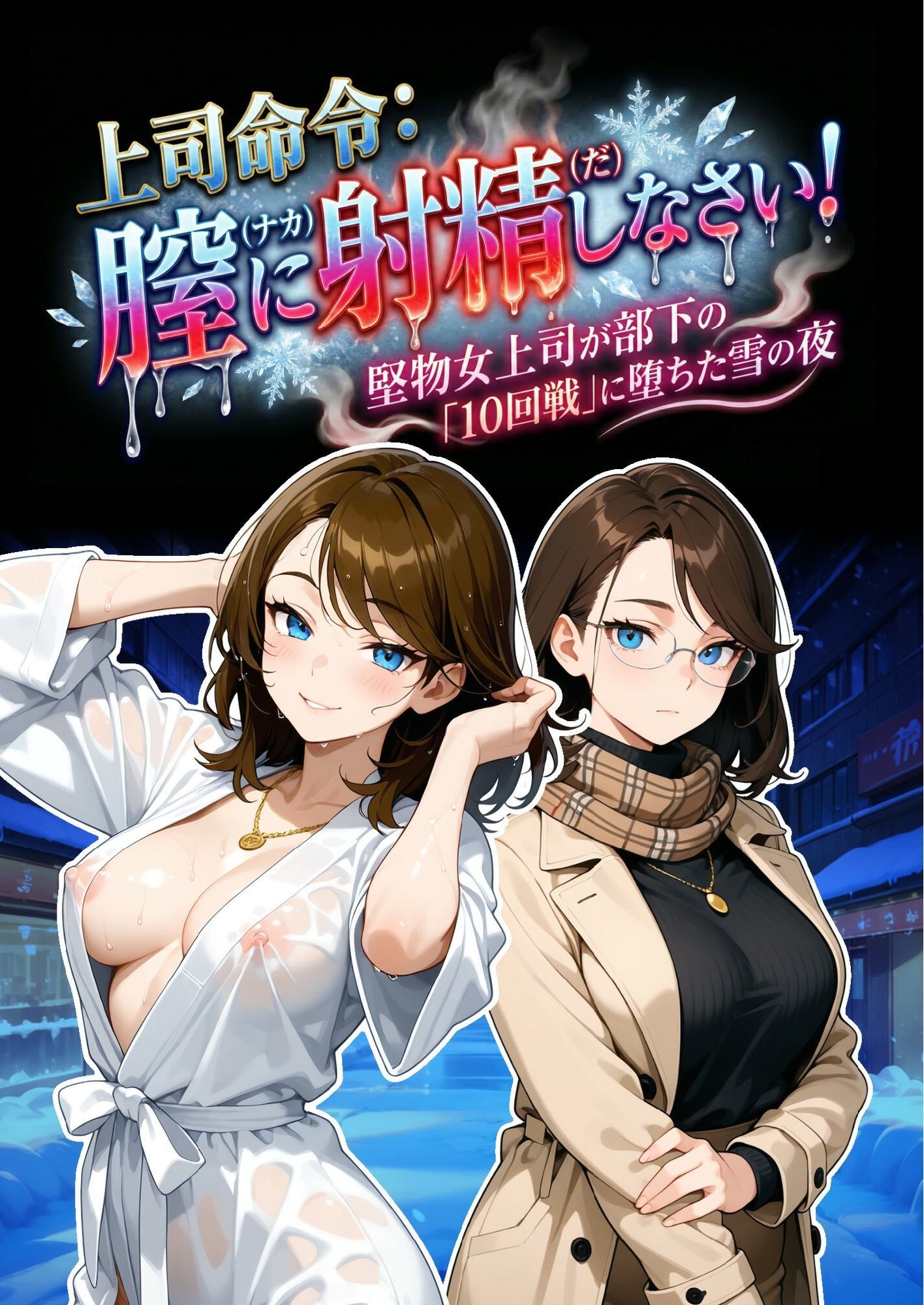 上司命令:膣に射精しなさい〜堅物上司が部下の「10回戦」に堕ちた雪の夜〜 サンプル画像1