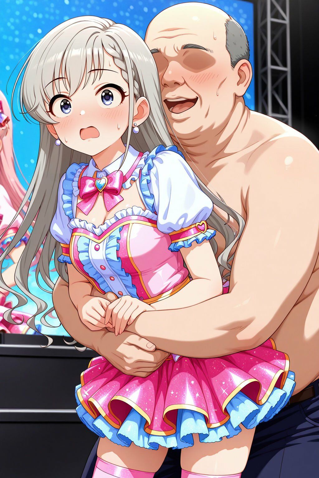 久○颯 キモおじ強●性接待 サンプル画像2