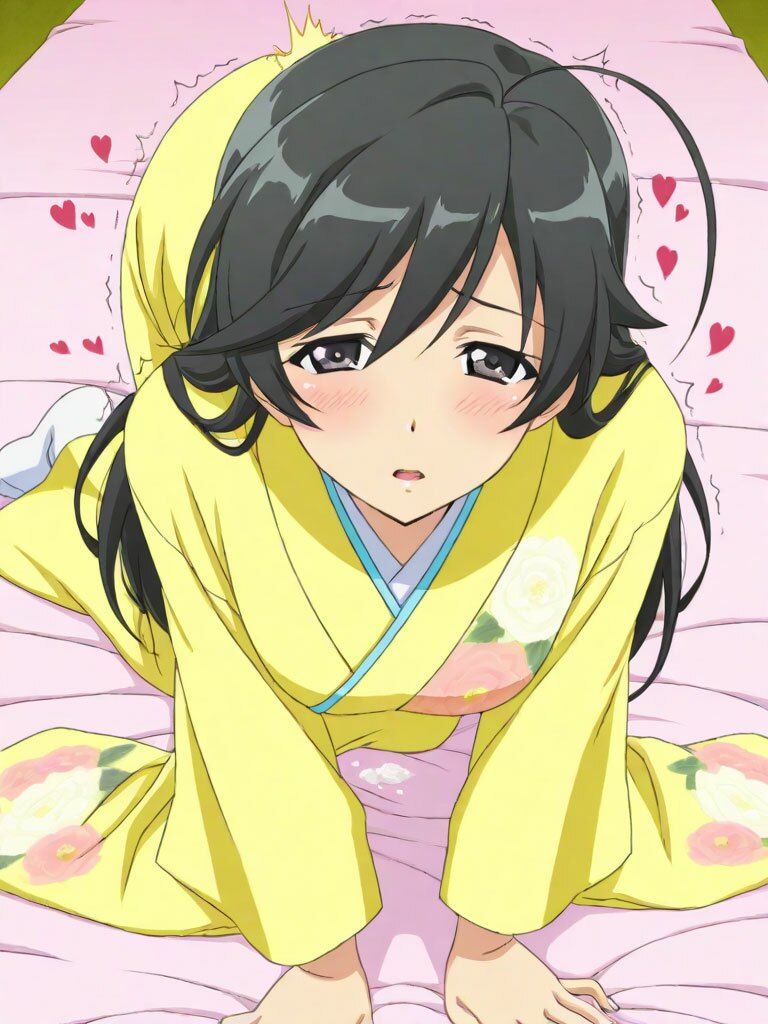 五〇鈴 華 着物で濃厚エッチ 290枚 サンプル画像1