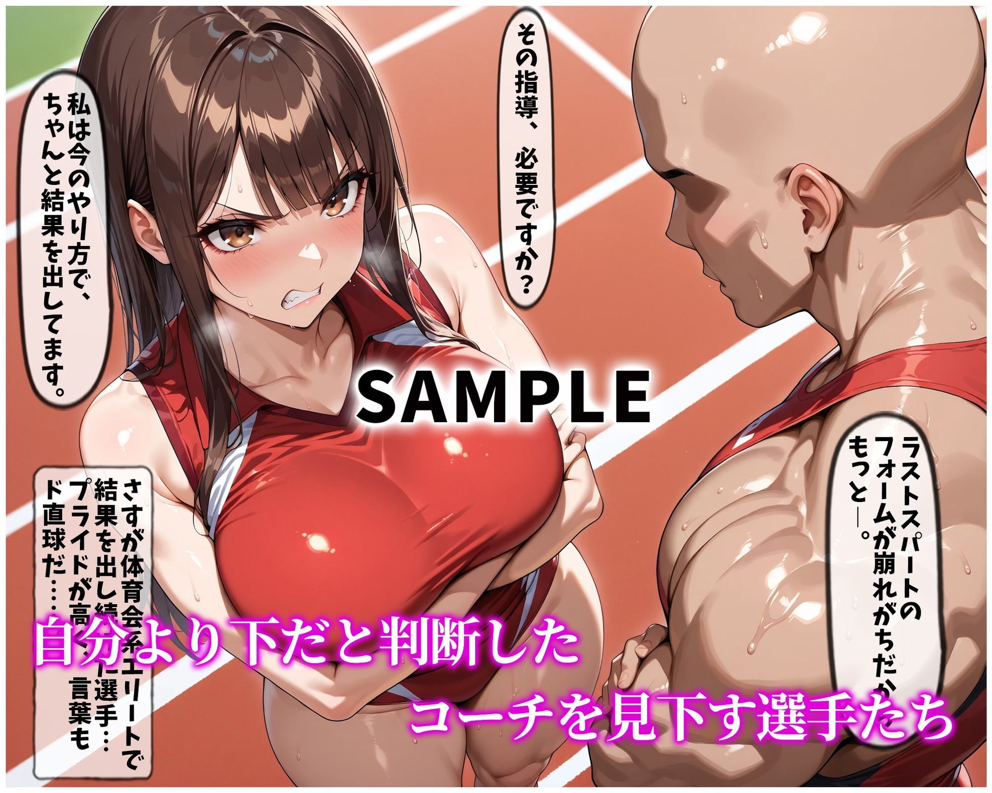 催●支配！エリート陸上女子が専用肉便器に堕ちるまでの話 サンプル画像2