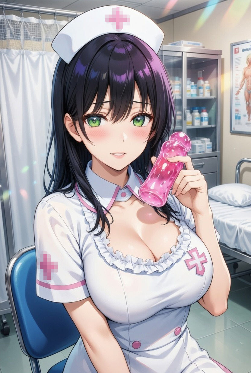 優しい検査のお姉さんに導かれて… びゅーっぴゅー連続射精しちゃいました サンプル画像1