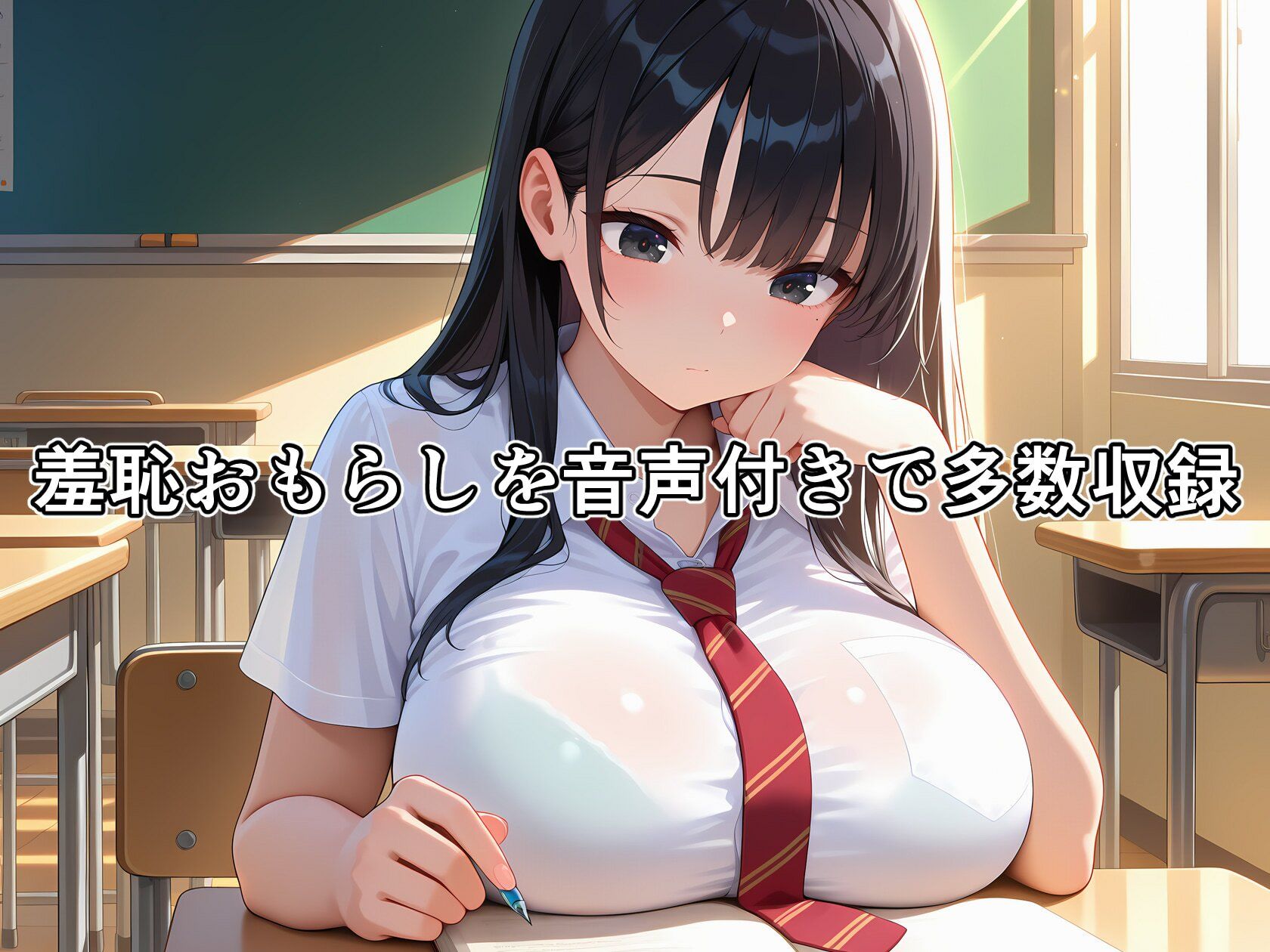 動画でスカトロ！幼馴染の彼女が性処理当番で連続絶頂おもらしを繰り返すなんて サンプル画像1