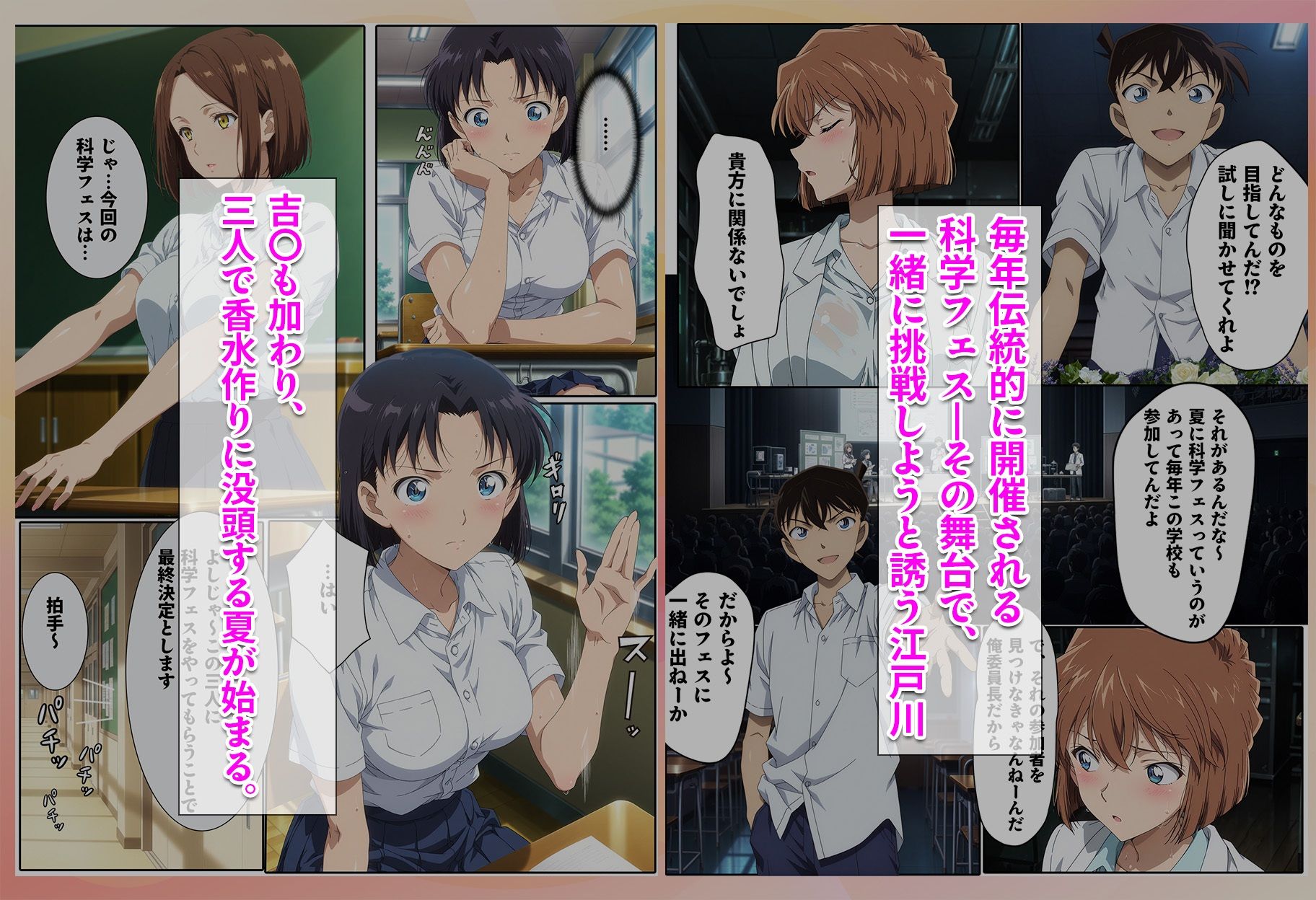 名探偵の三角関係  青年探偵団 サンプル画像4