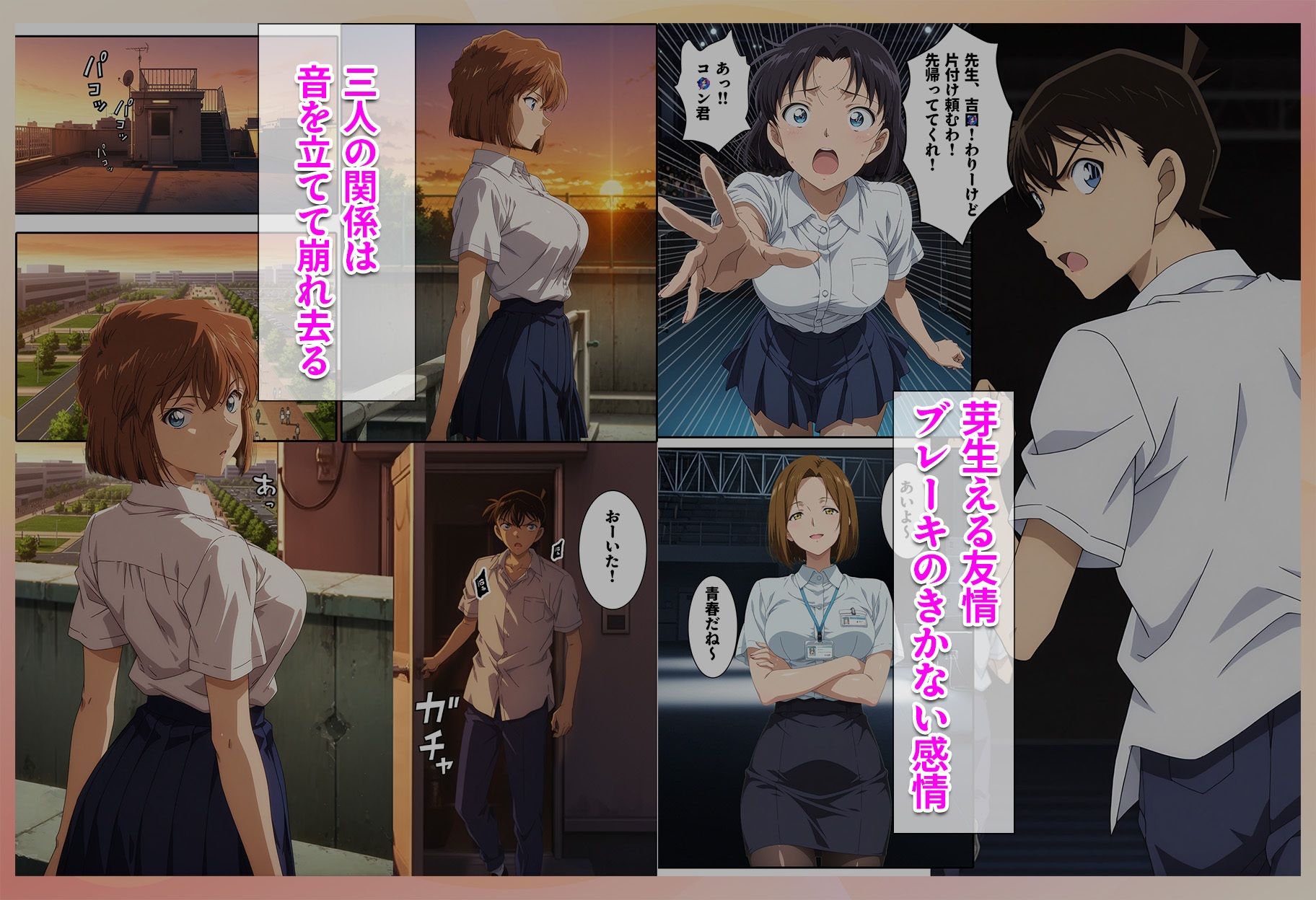 名探偵の三角関係  青年探偵団 サンプル画像8