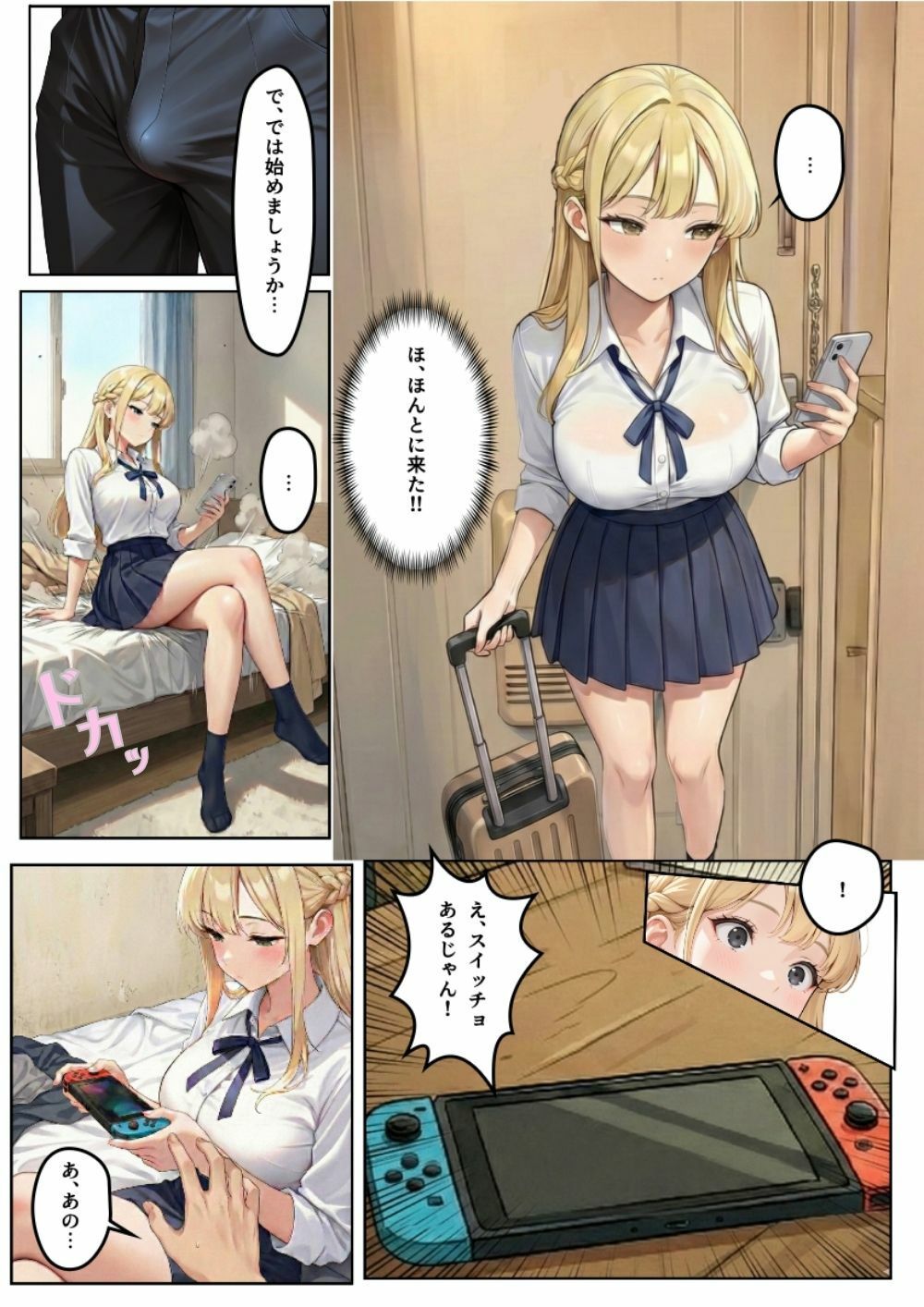 塩対応S級ギャルにエンドレス性処理させたった サンプル画像2