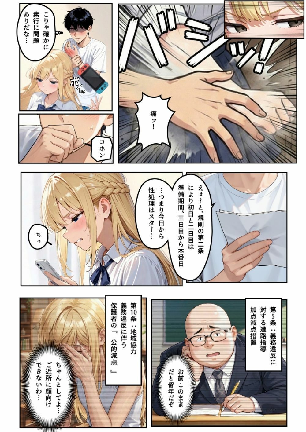 塩対応S級ギャルにエンドレス性処理させたった サンプル画像3