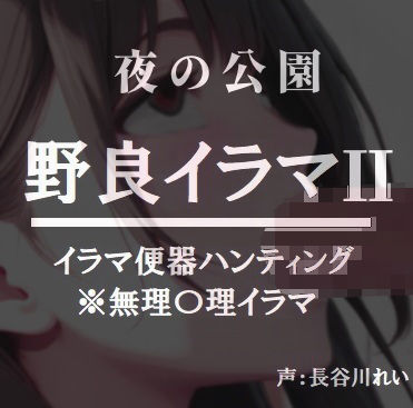 夜の公園ー野良イラマ2【夜道はイラ魔に要注意】 サンプル画像1