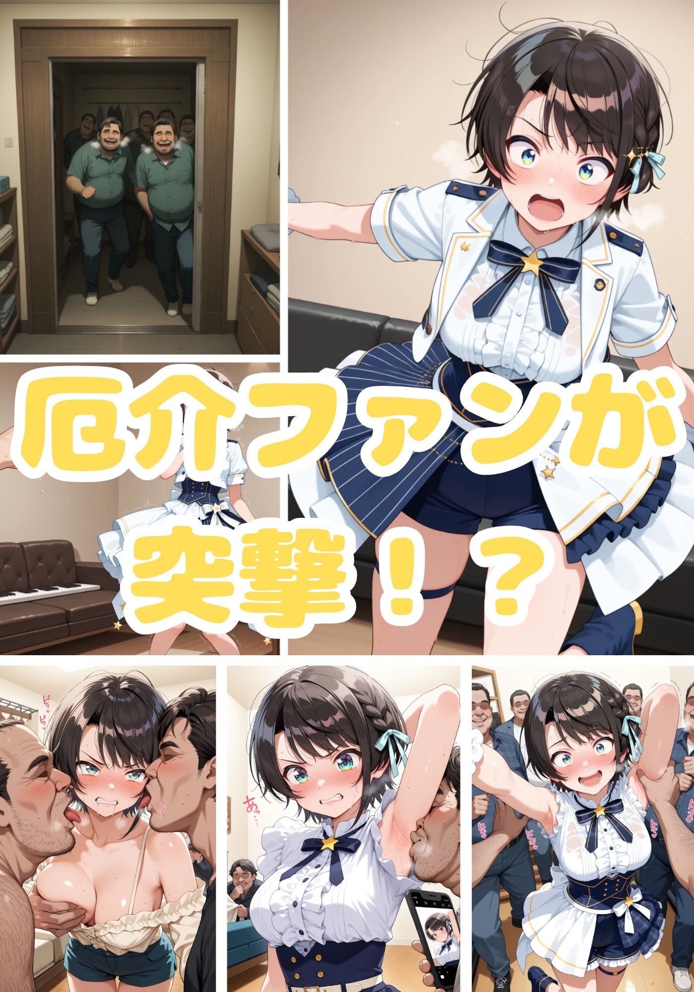 大空ス〇ルと厄介ファン サンプル画像2