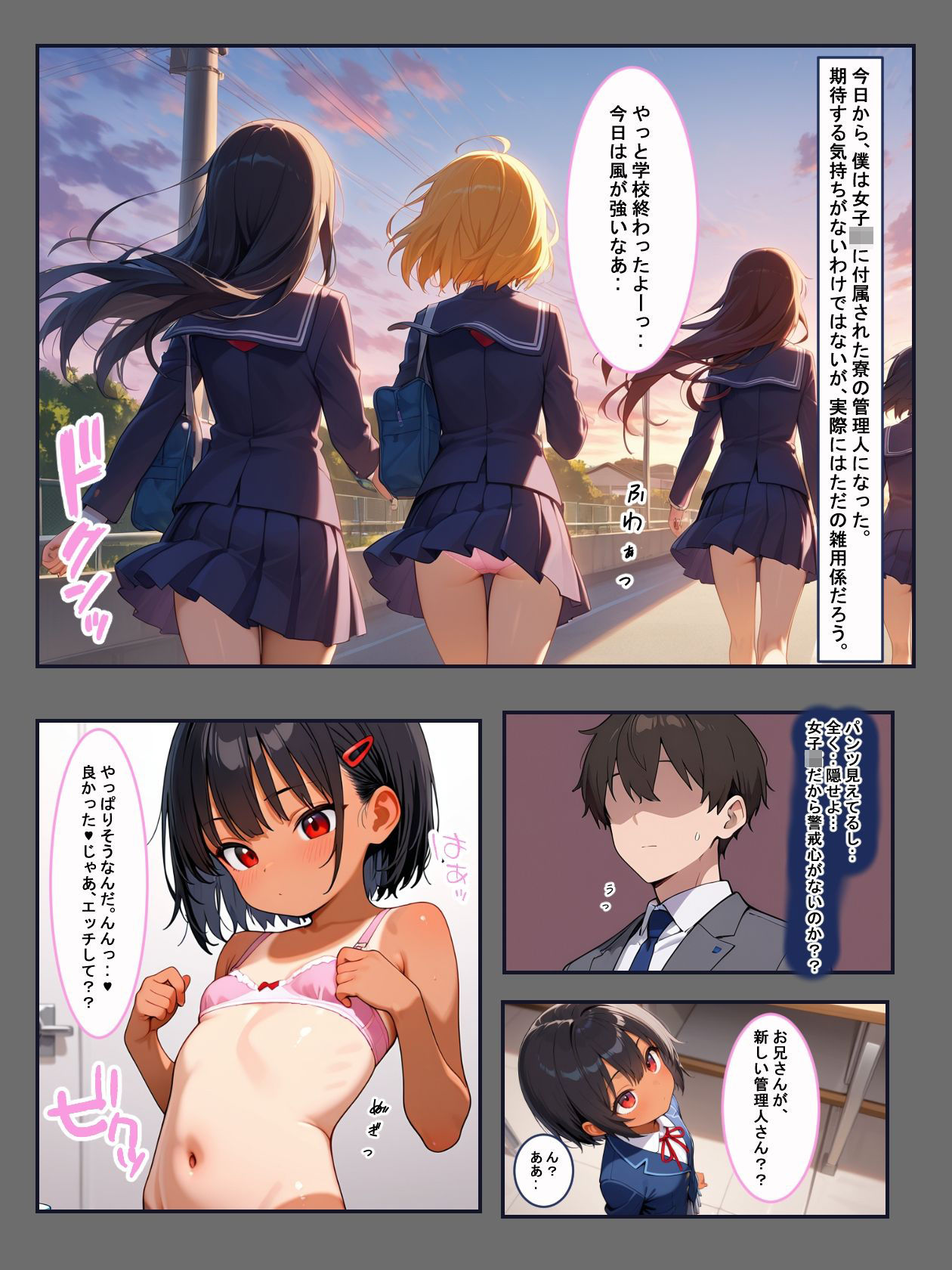 女子寮の管理人をすることになりました。 サンプル画像4