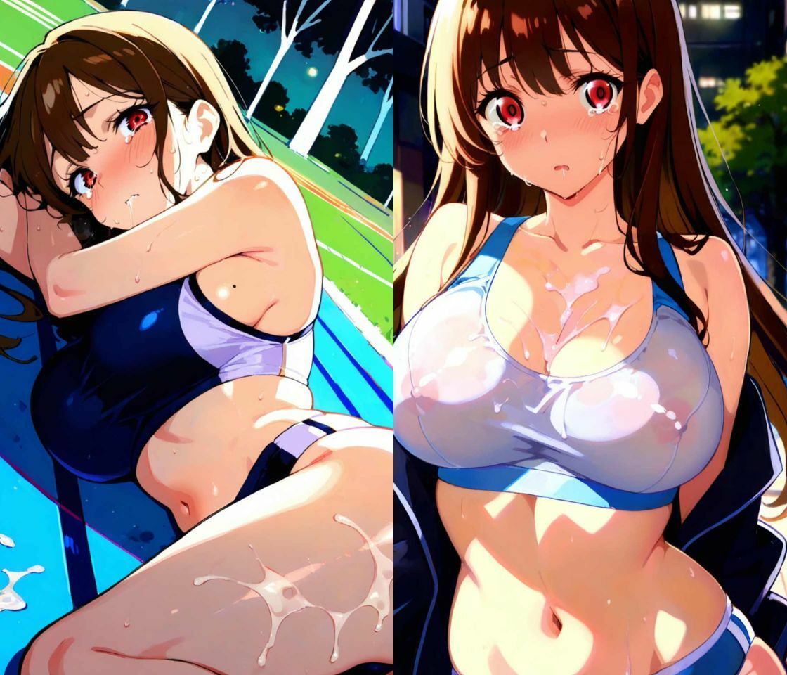 女子校生  メス堕ち  野外で汗だく強●中出し大会【一部セリフあり】 サンプル画像2