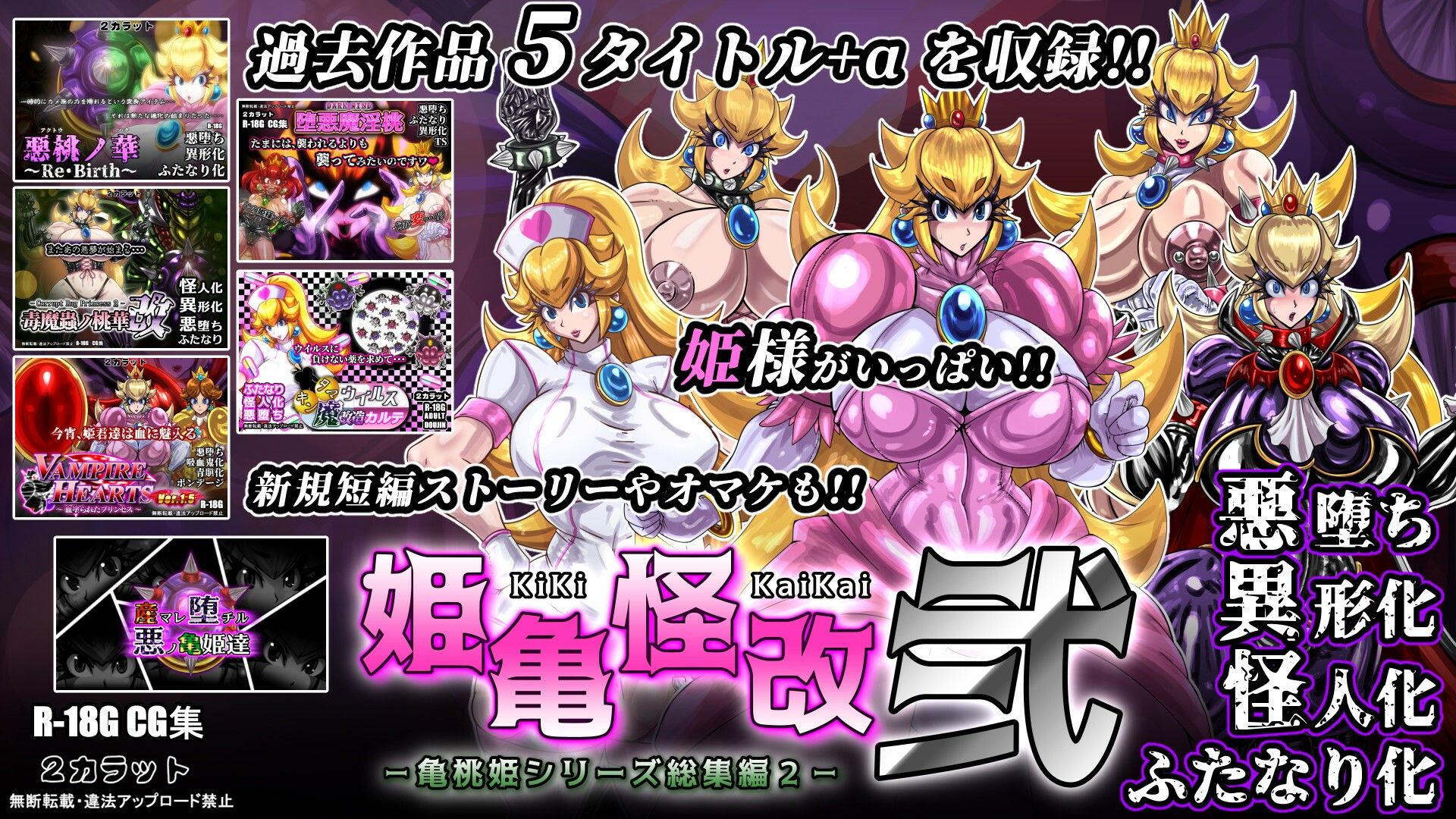 姫亀怪改 弐 -亀桃姫シリーズ総集編2- サンプル画像7