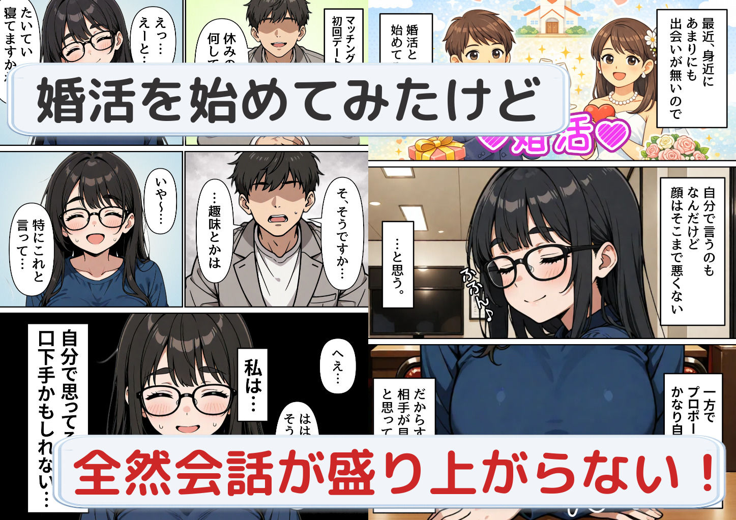 婚活連敗アラサーさんは今日もめちゃくちゃムラムラしてる サンプル画像1