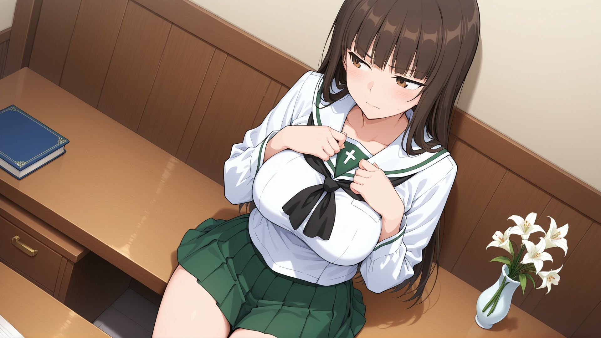 寝ている○○にぶっかけ しほ編 サンプル画像2