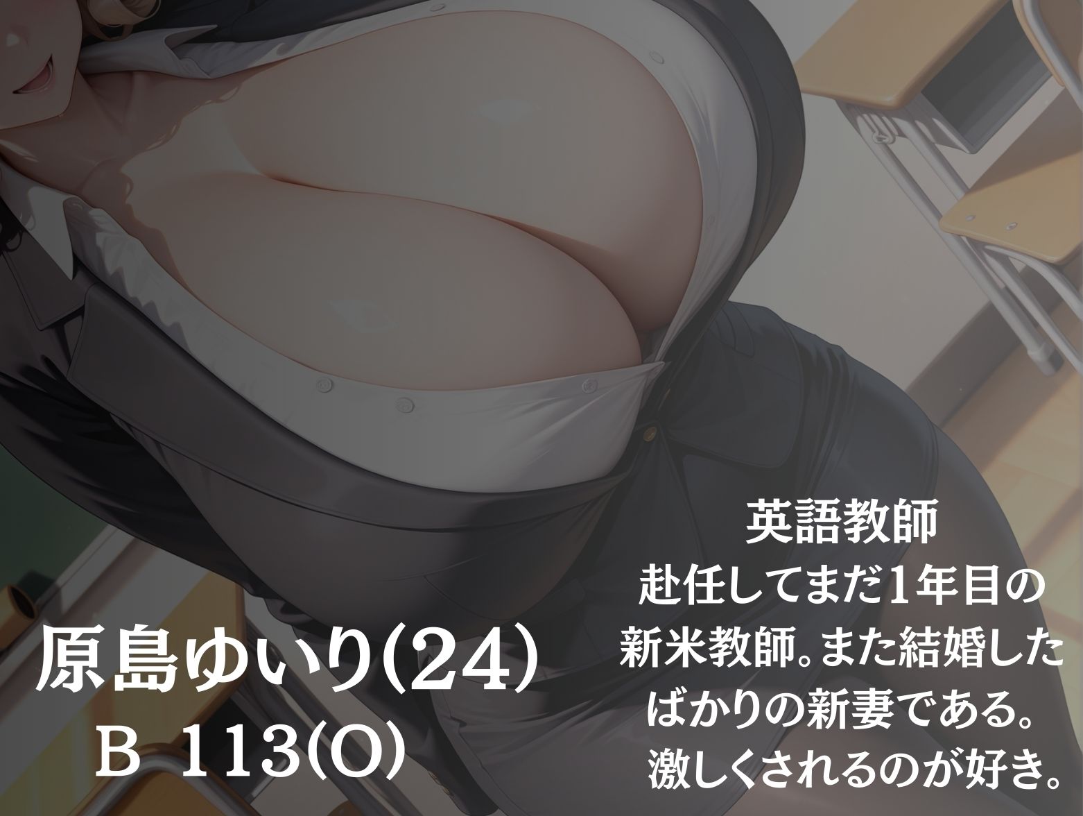 巨乳しか入れない元女学園に男は俺一人！中出し子作りされる爆乳教師セックス集 サンプル画像2