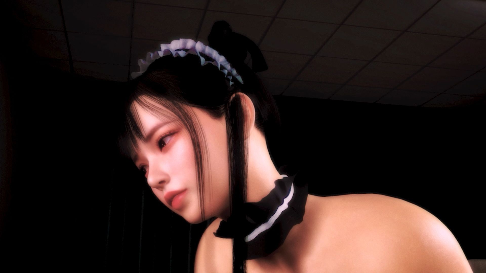 巨乳メイドのモーニングルーティン サンプル画像2