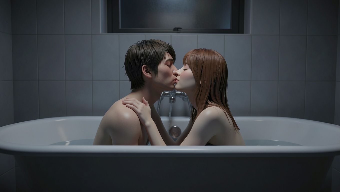 幼馴染とのひと夏の関係 サンプル画像1