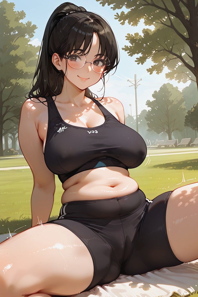 幼馴染委員長が彼女になったら、意外と大胆だった件（生成プロンプト同梱） サンプル画像4