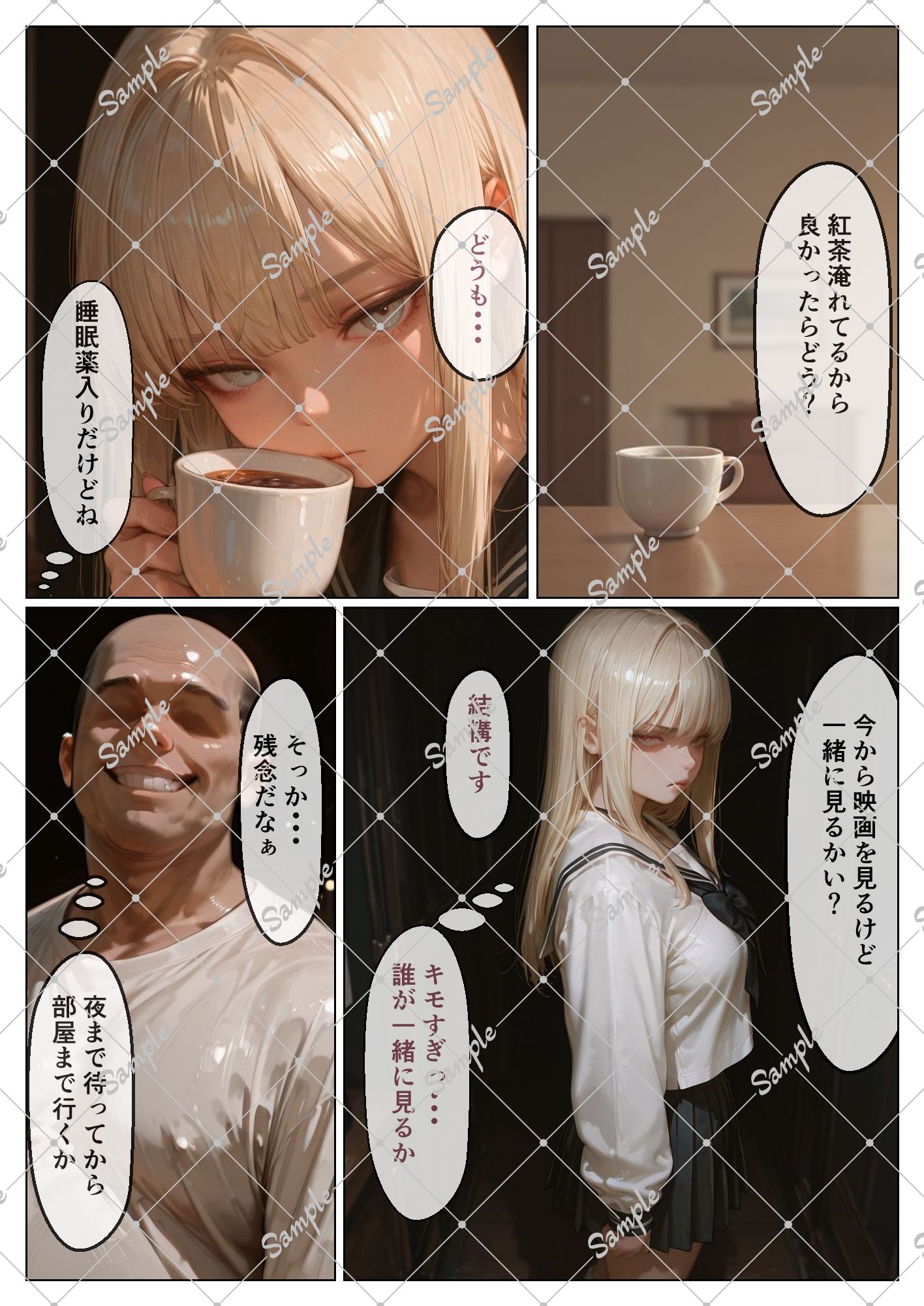 強●睡眠姦 睡眠薬で眠らせた姪にいろんなことをする話 -昏●少女シリーズ- サンプル画像3