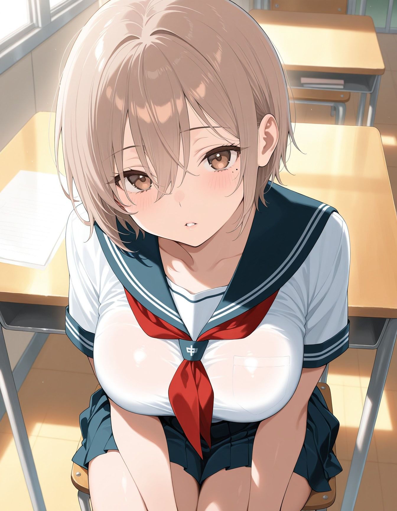 放課後リンカンFcup巨乳ちゃん サンプル画像1