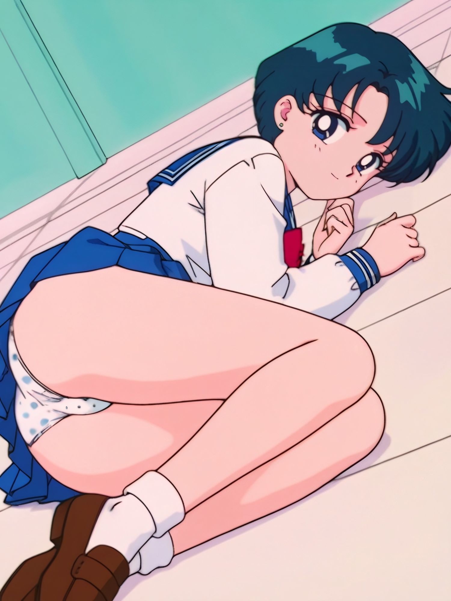 水〇亜美パンチラCG集（全100枚＋簡易パンチラアニメ3本）_model2 サンプル画像1