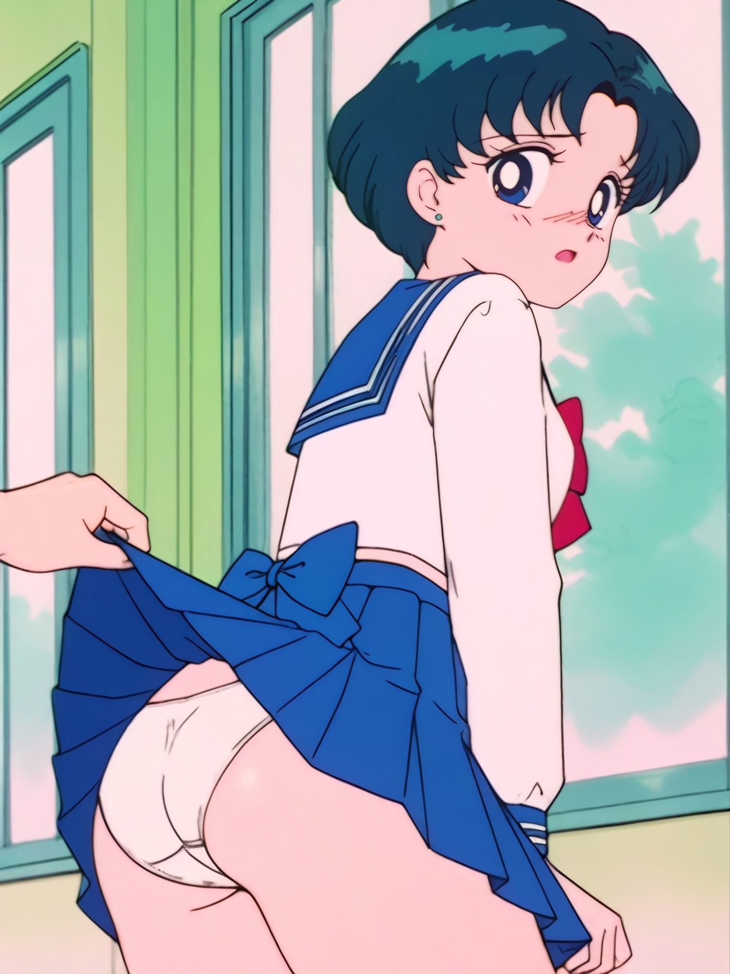 水〇亜美パンチラCG集（全100枚＋簡易パンチラアニメ3本）_model2 サンプル画像3