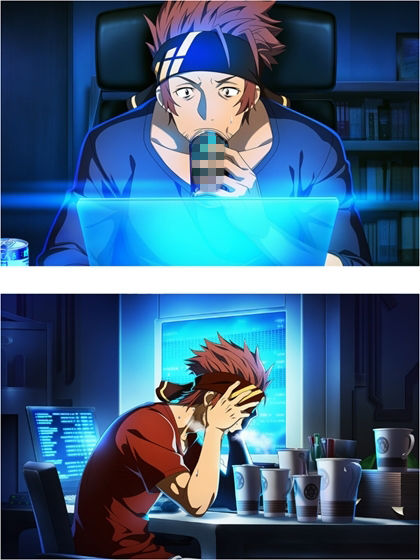 漫画  キリトの失態  p118あとがき1p サンプル画像6