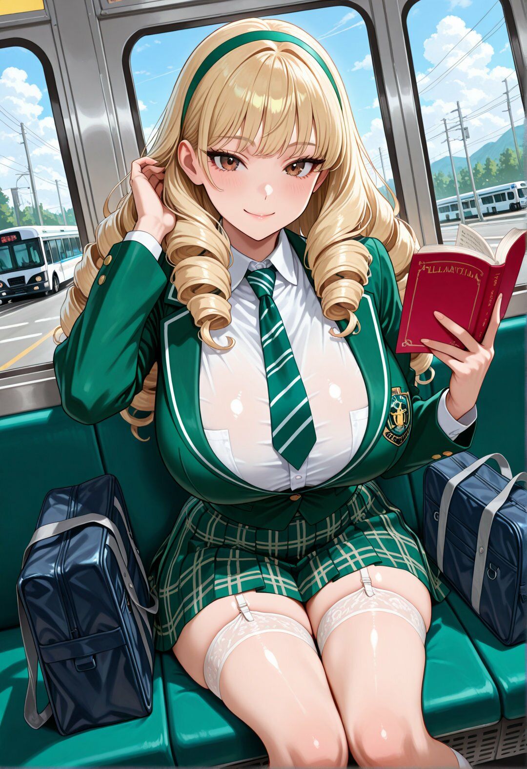 爆乳お嬢様の自慰から始まる公開凌●日記 サンプル画像1