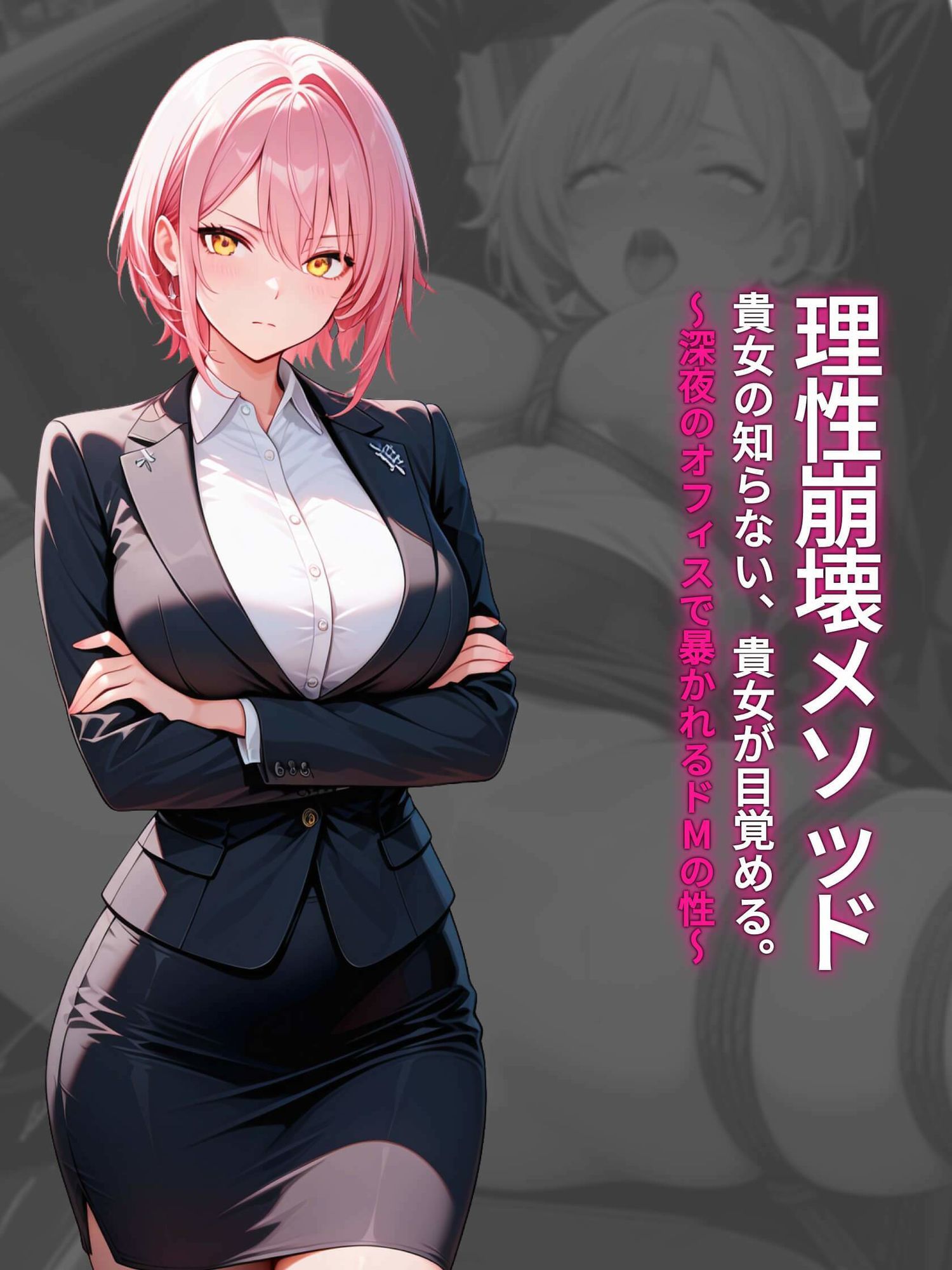 理性崩壊メソッド  貴女が知らない、貴女が目覚める。〜深夜のオフィスで暴かれるドMの性〜 サンプル画像1