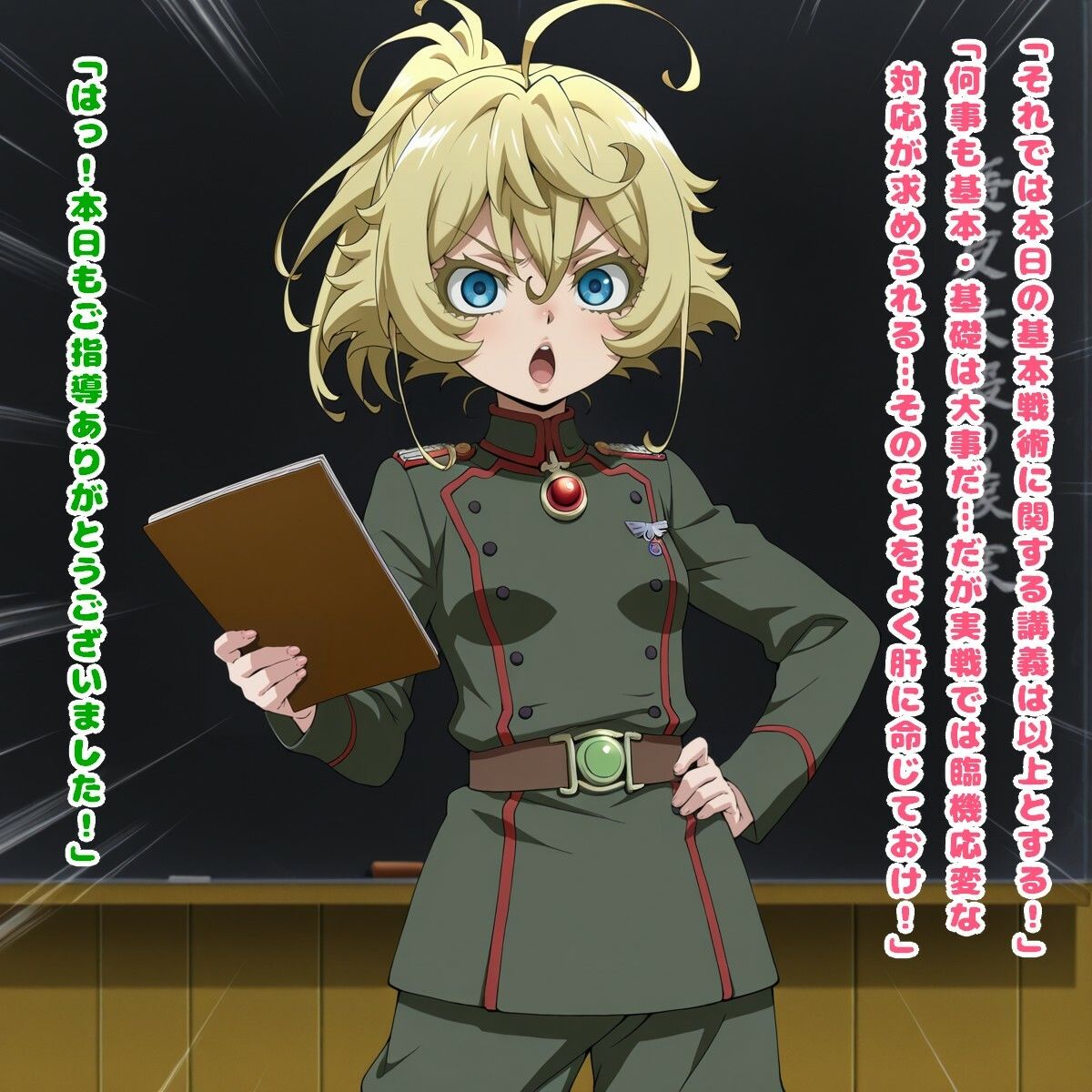 生存戦略（ターニャ・デ◯レチャフ/◯女戦記） サンプル画像1