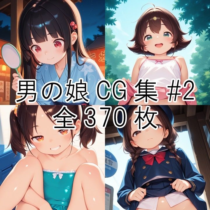 男の娘CG集＃2 サンプル画像1