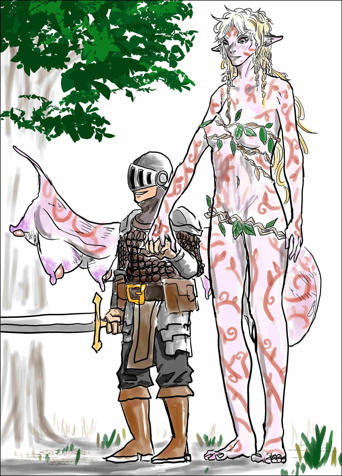 発情期ケモミミ少女は人間冒険者を拒めない サンプル画像1