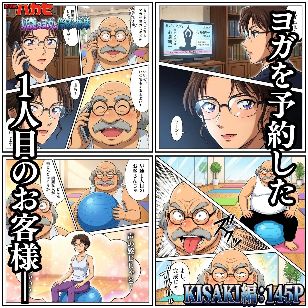 発明家ハカセ 妖艶のヨガと倍感の揺球 サンプル画像1