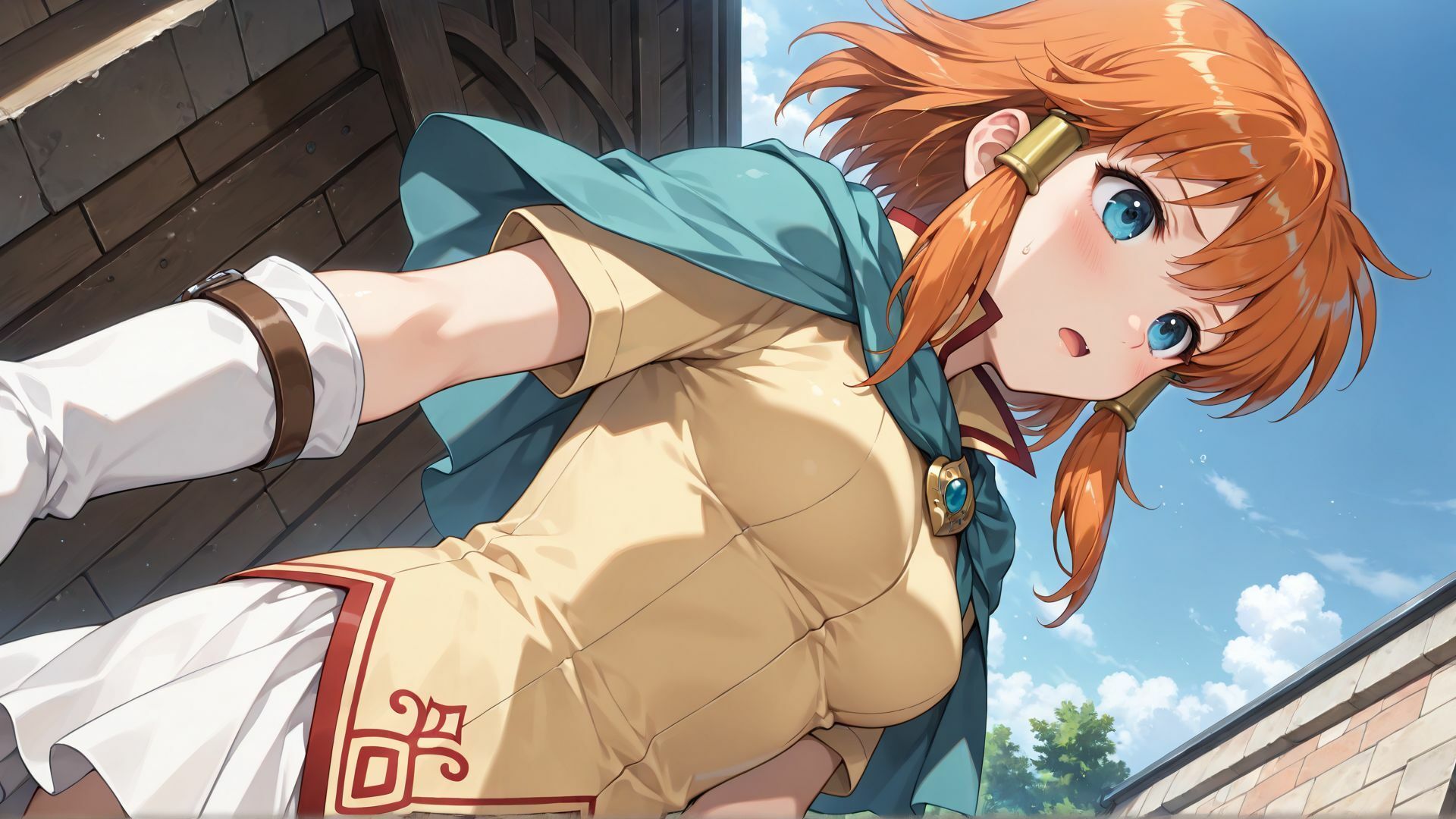 盗賊に捕まったミ〇ト サンプル画像1