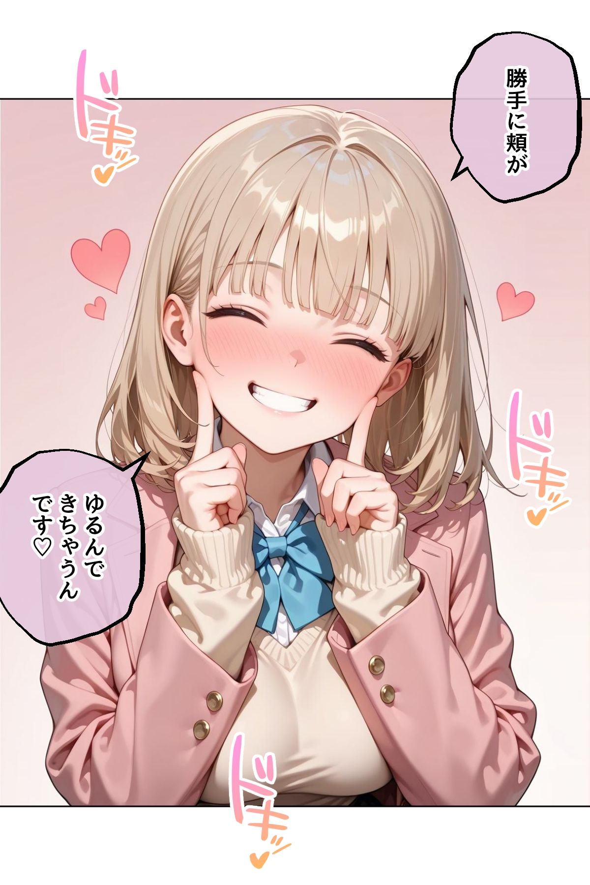 笑顔が可愛い巨乳の後輩彼女と、めちゃくちゃS◯Xする サンプル画像2