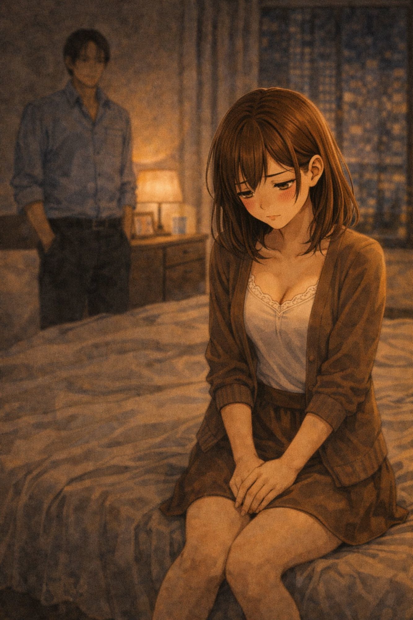 終電を逃した夜、彼女は上司の家に泊まった ―帰れない理由― サンプル画像3