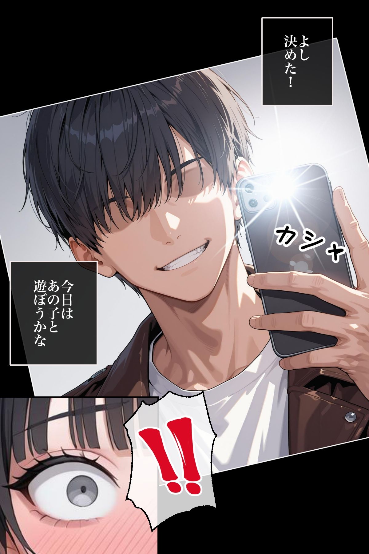 美女の身体の自由を奪う 魔法のスマホ サンプル画像3