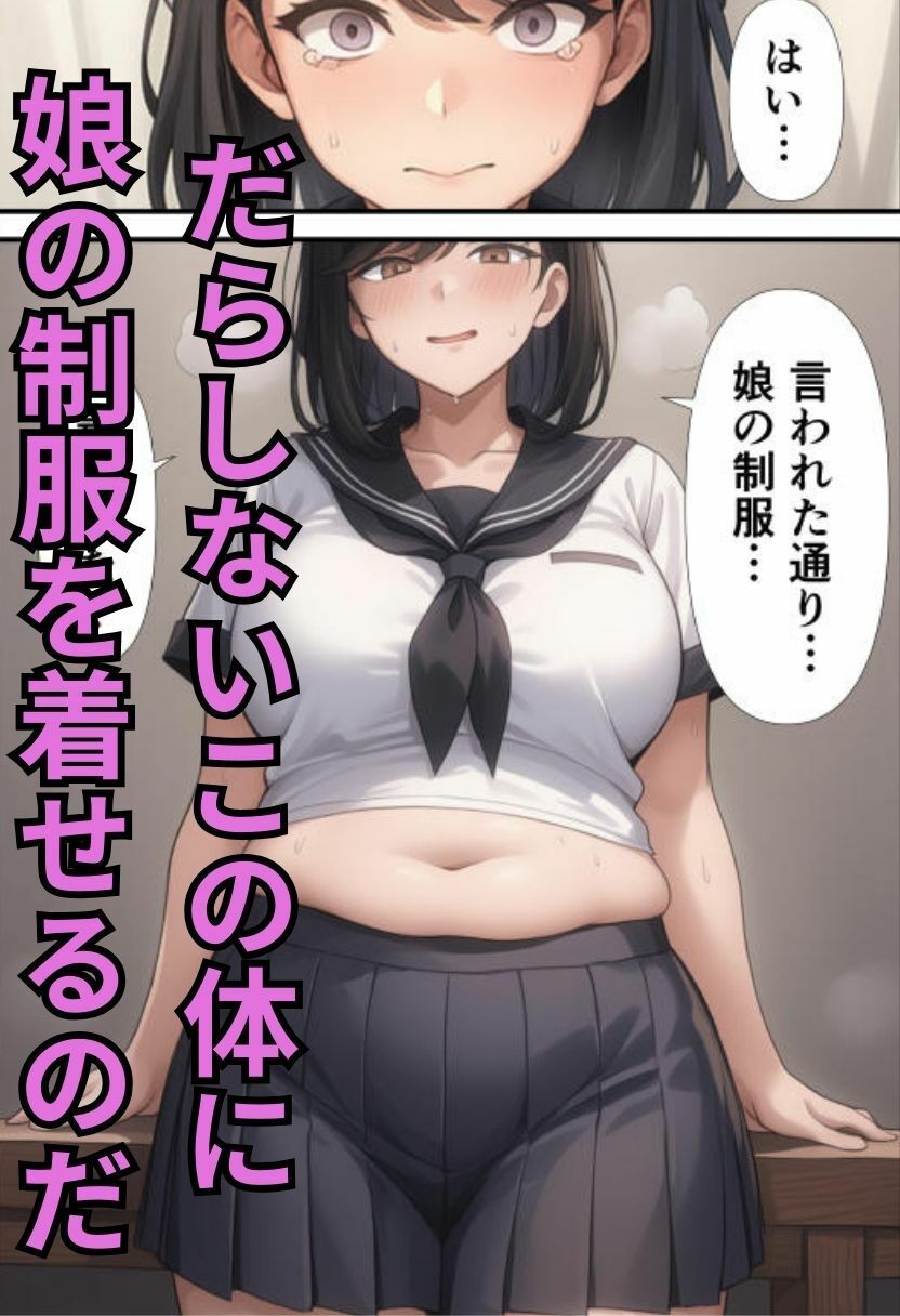 腹肉ぽっちゃり熟女を雑に抱く〜好きな子に振られたが、彼女のお母さんを代わりに抱いた話〜 サンプル画像2