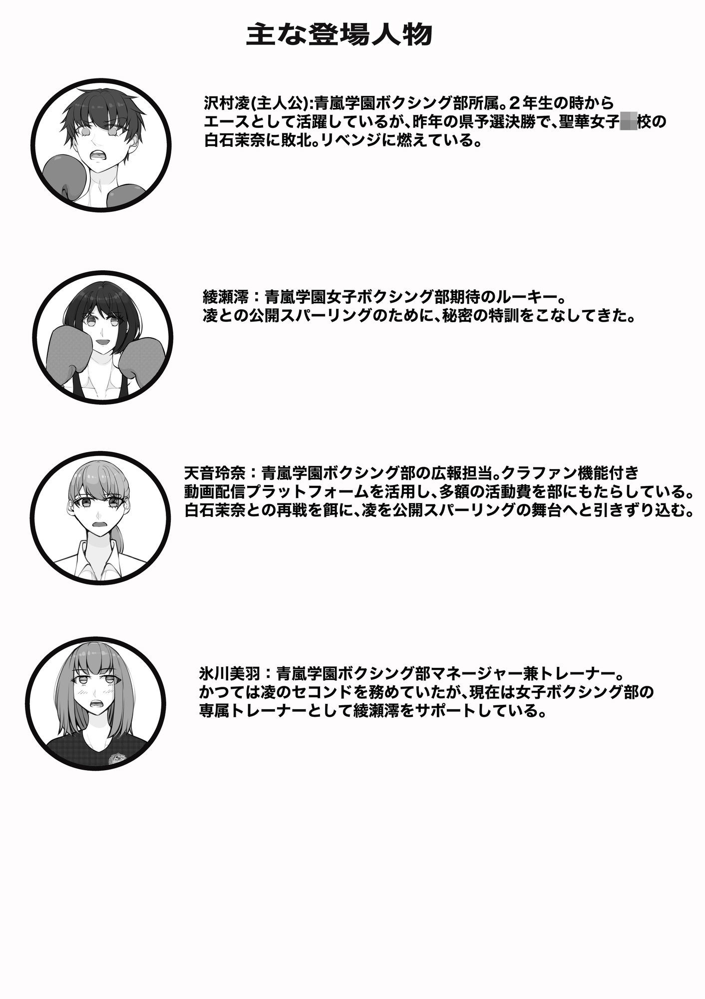 負け役の男子ボクサー2 サンプル画像1