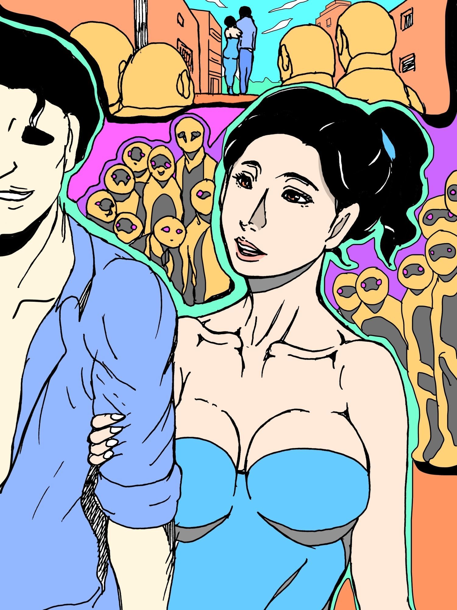 貪られた美人妻 サンプル画像4