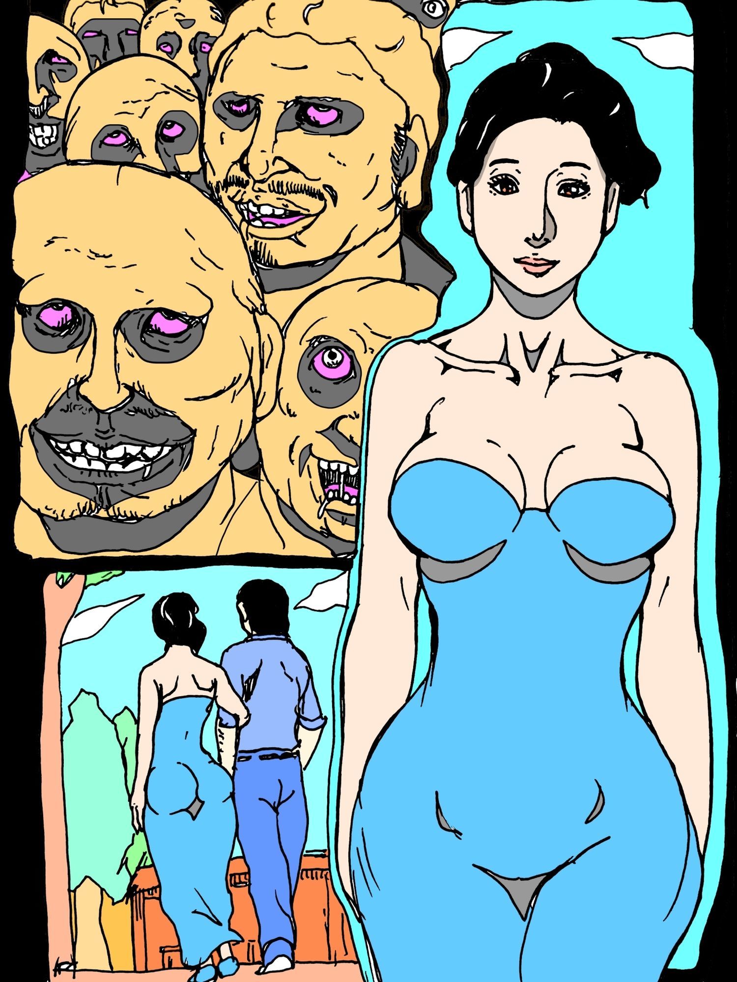 貪られた美人妻 サンプル画像5