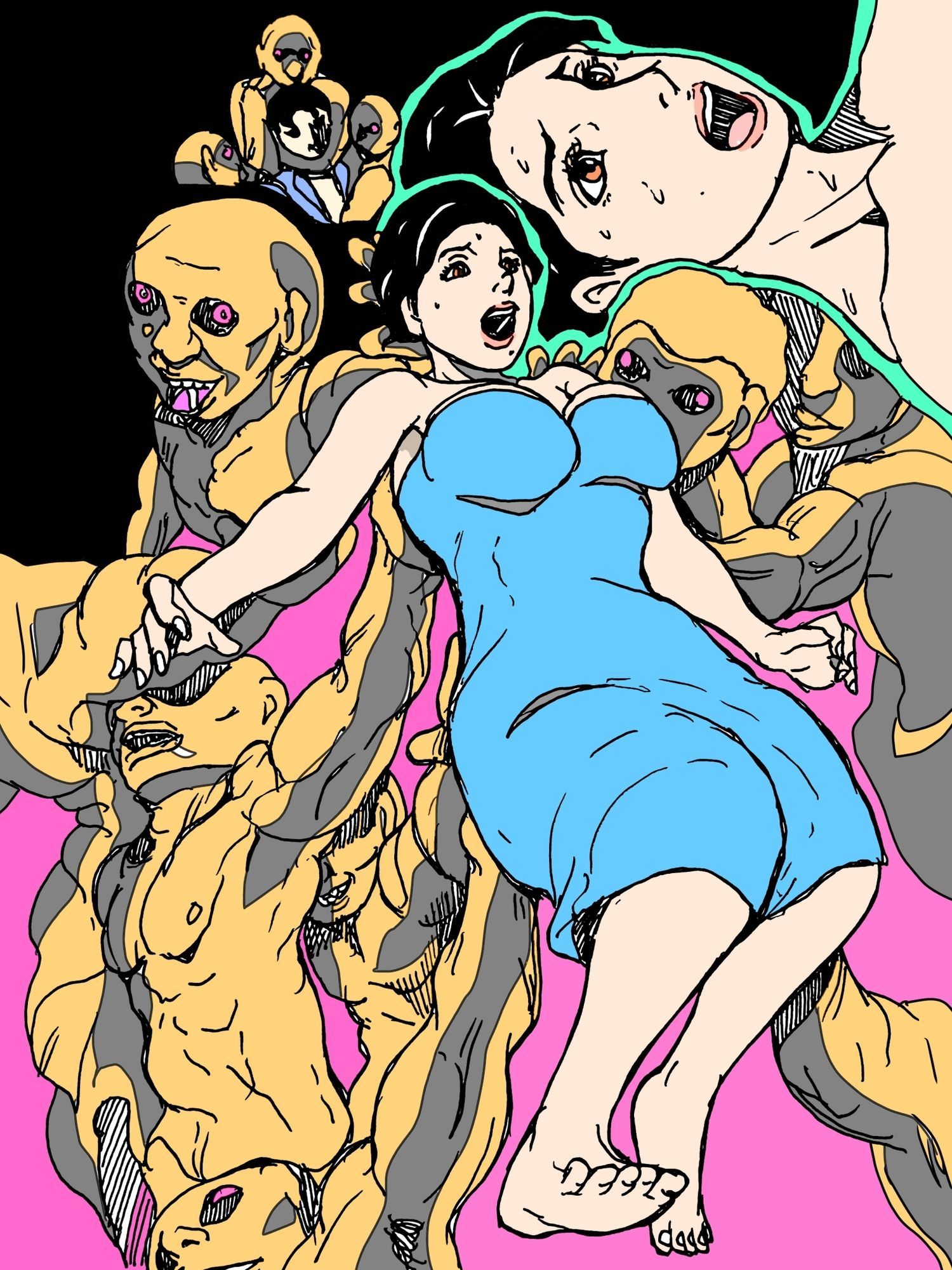 貪られた美人妻 サンプル画像8