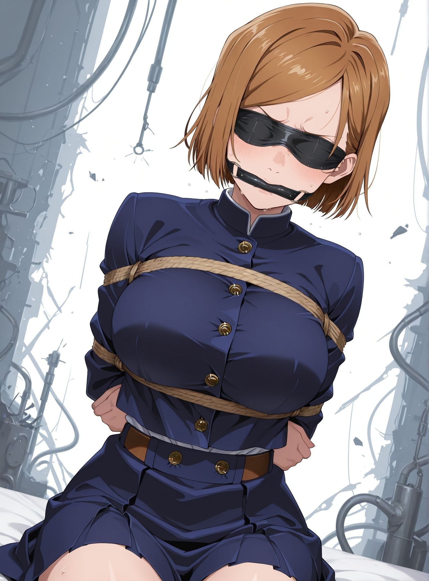 超滅茶苦茶！野〇薇＆三〇 サンプル画像1