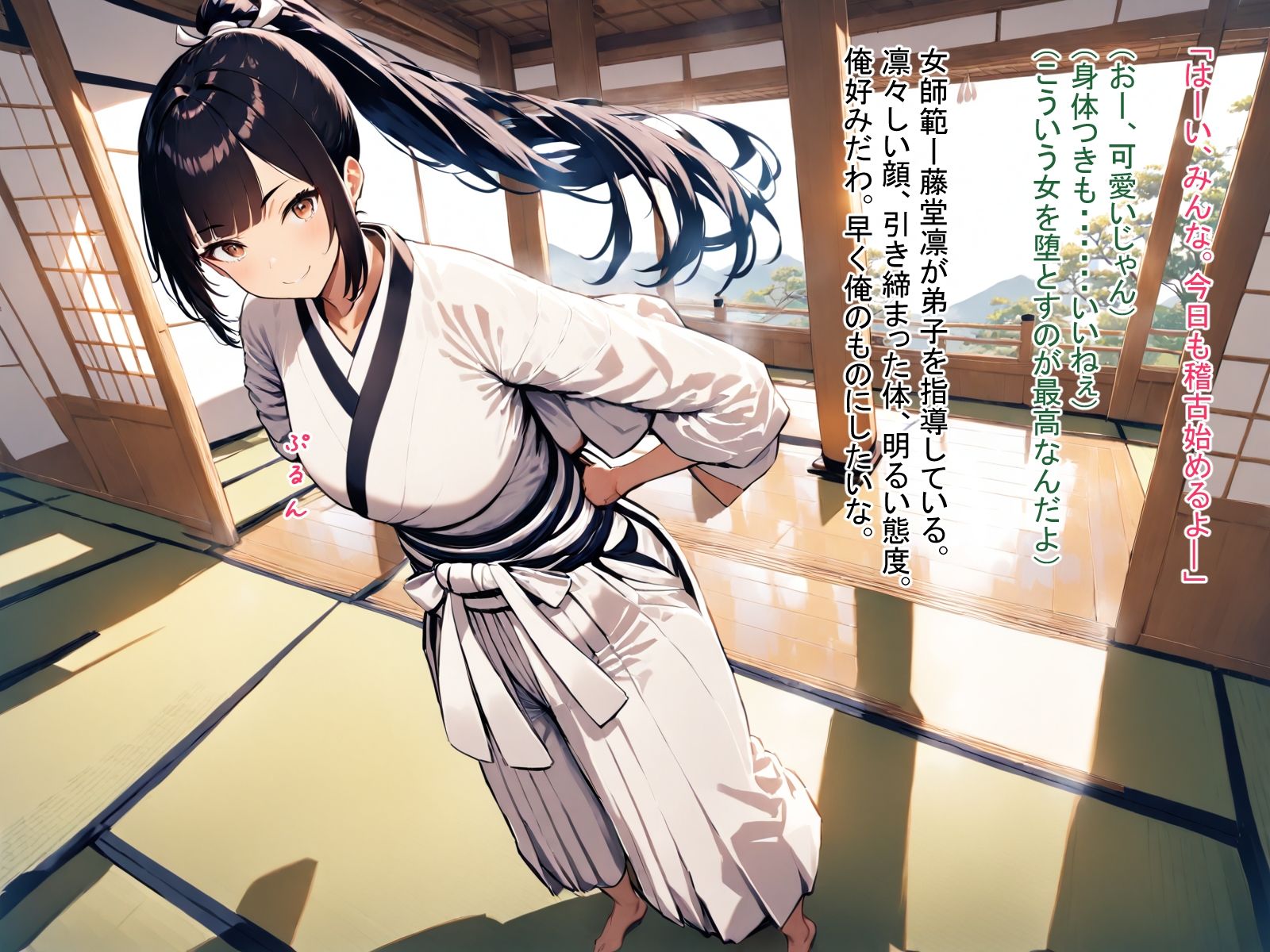 道場破リ〜古武術師範・藤堂凛 編〜 サンプル画像1