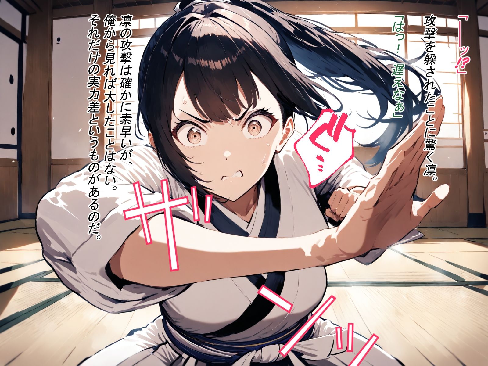 道場破リ〜古武術師範・藤堂凛 編〜 サンプル画像3