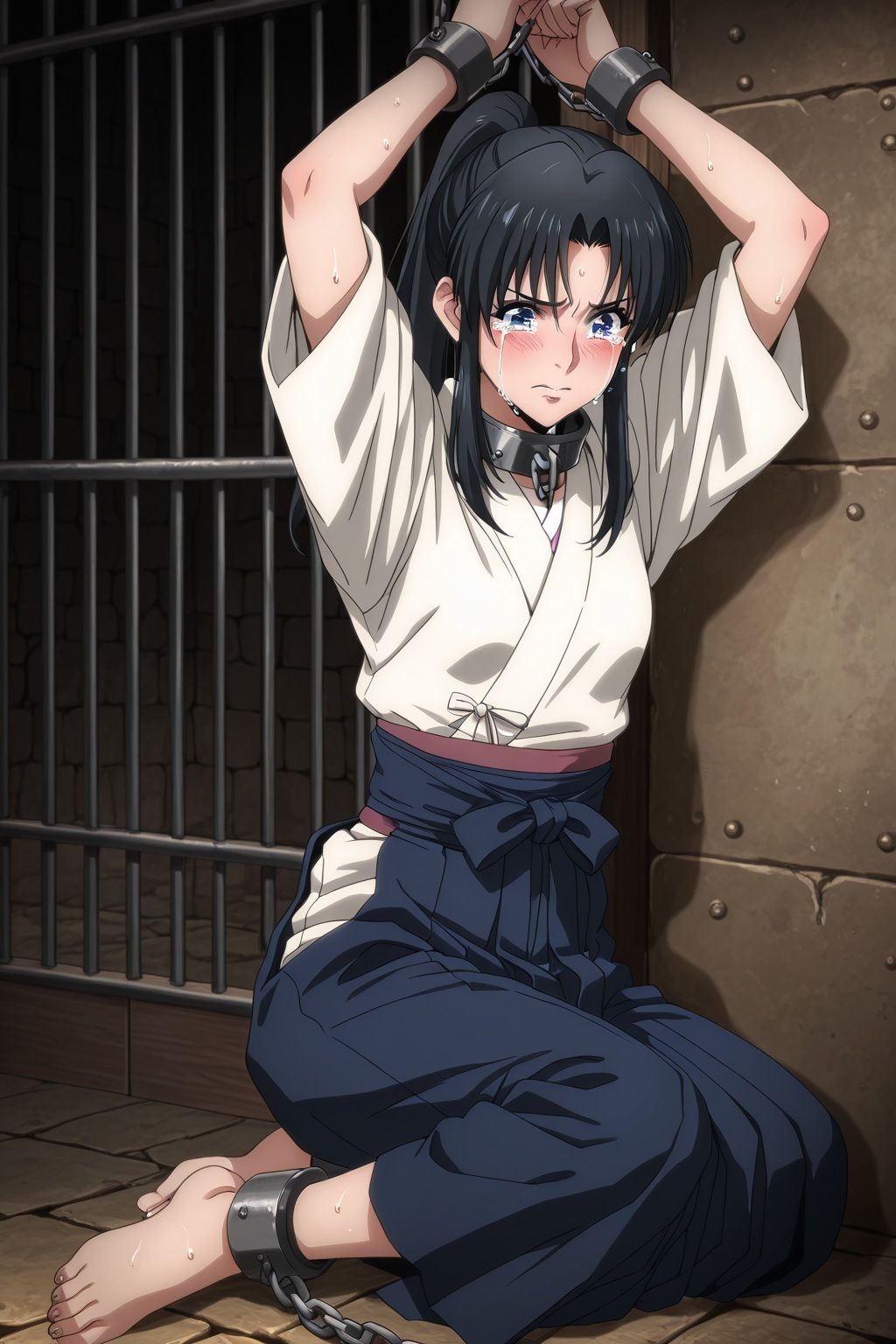 鎖縛り拘束拷× 処女〇辱セックス 薫 サンプル画像4