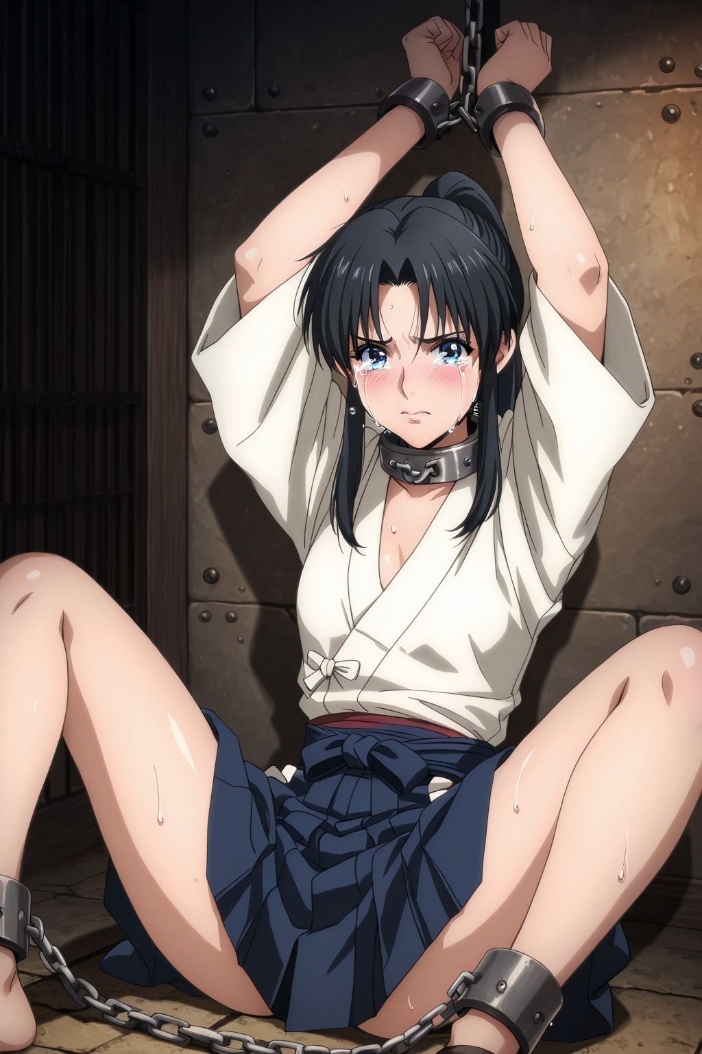 鎖縛り拘束拷× 処女〇辱セックス 薫 サンプル画像6