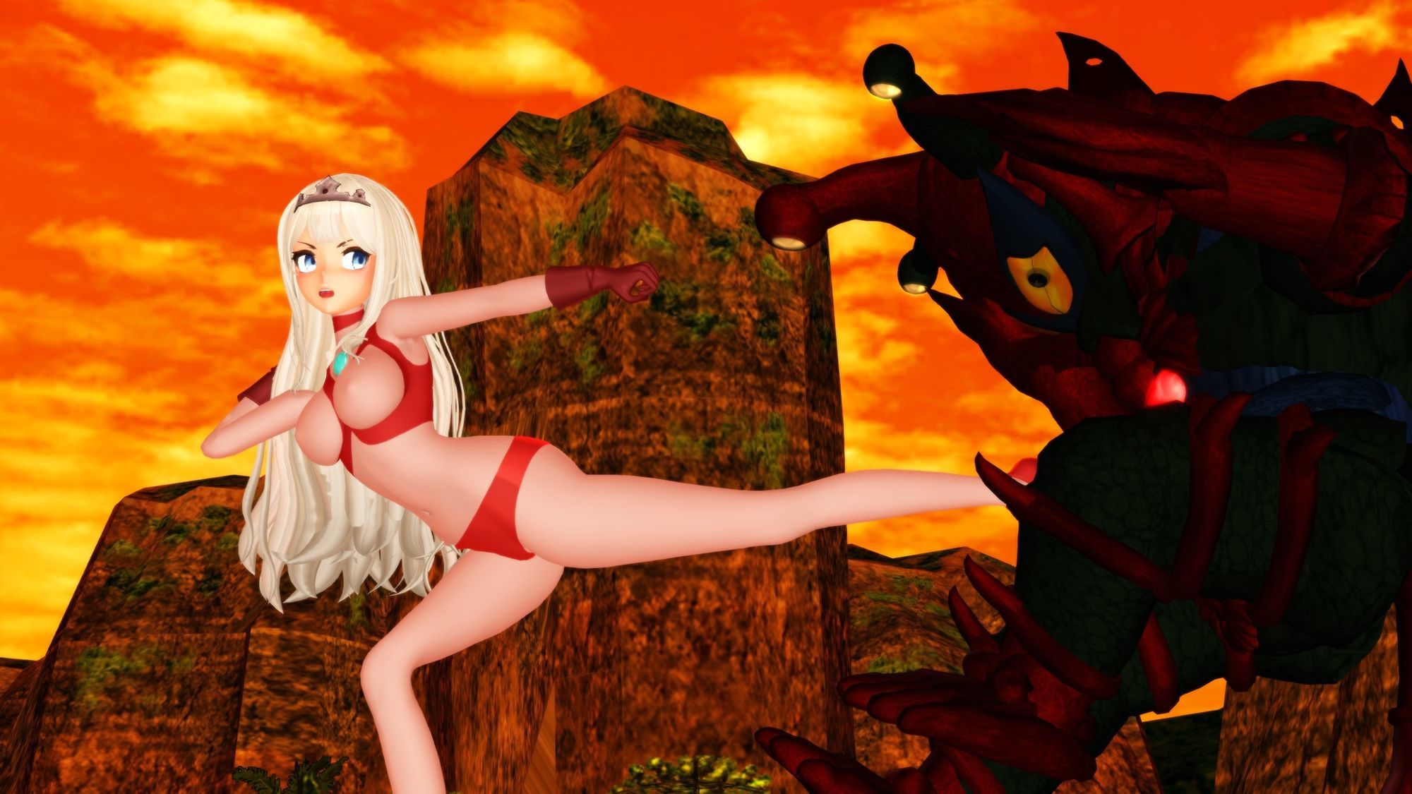 闘え！アルティマミレーヌ3Dエディション  VOL.4 サンプル画像6